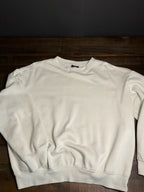 HM Women's Long Sleeve Crew Neck Sweatshirt In Light Green. Size Medium