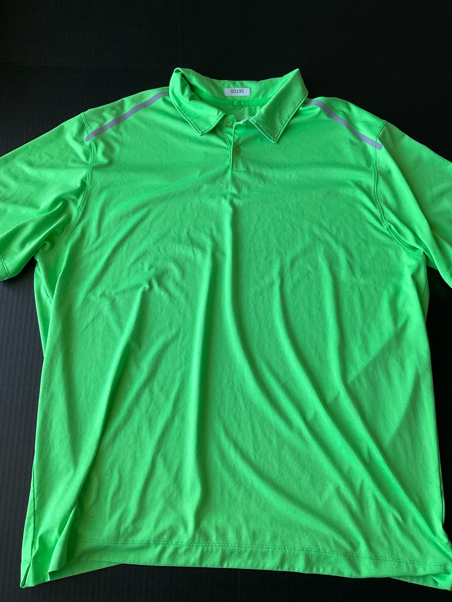 Nike Dri Fit Tour Performance Men's Lime Green Polo in size XX Large