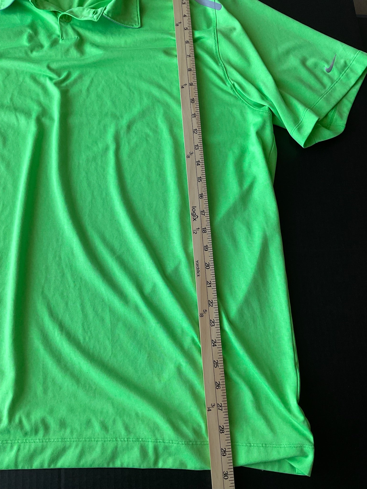 Nike Dri Fit Tour Performance Men's Lime Green Polo in size XX Large