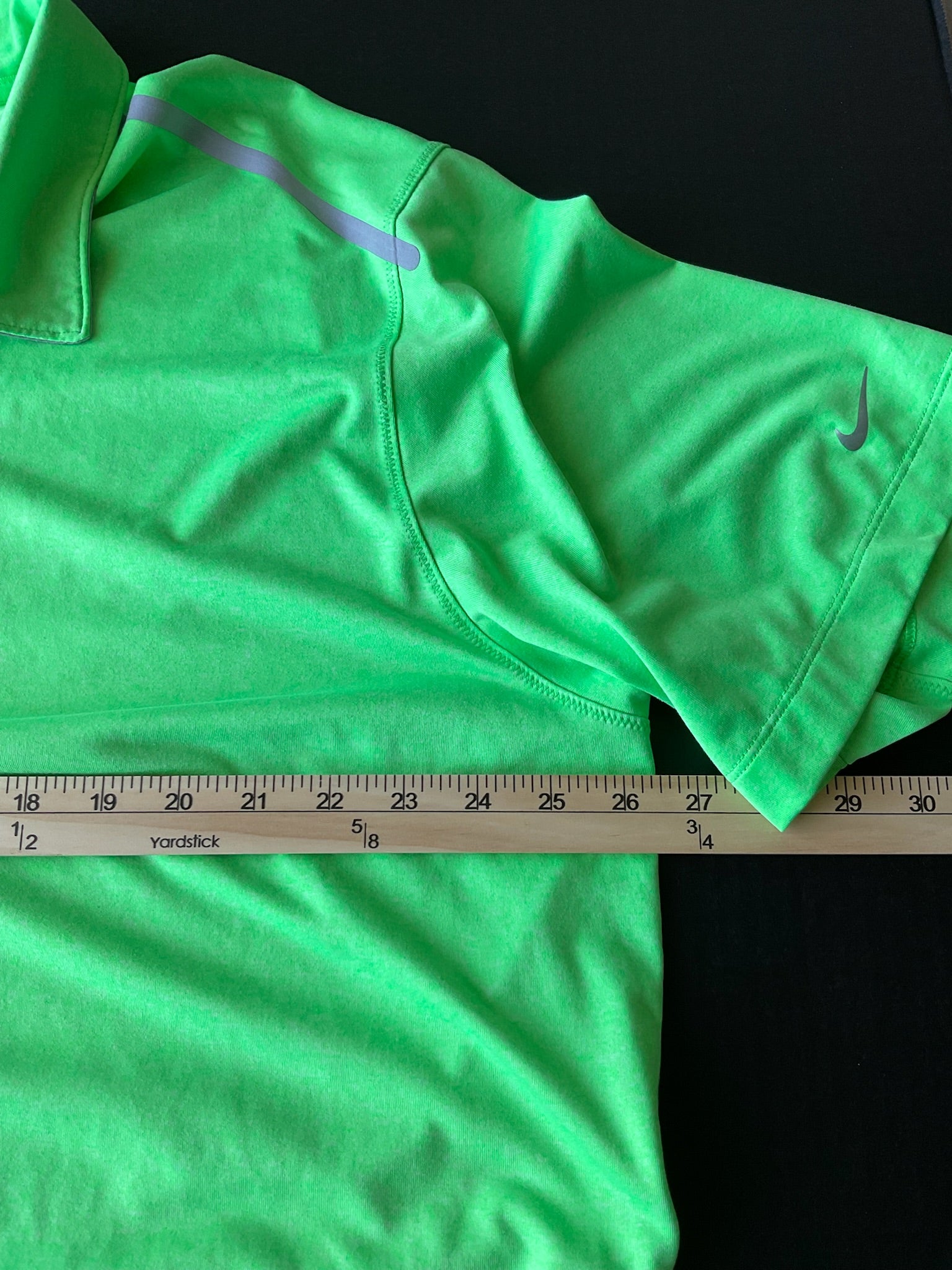 Nike Dri Fit Tour Performance Men's Lime Green Polo in size XX Large