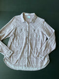Columbia Women's Long Sleeve Button Up Mauve Shirt. Size X-Large