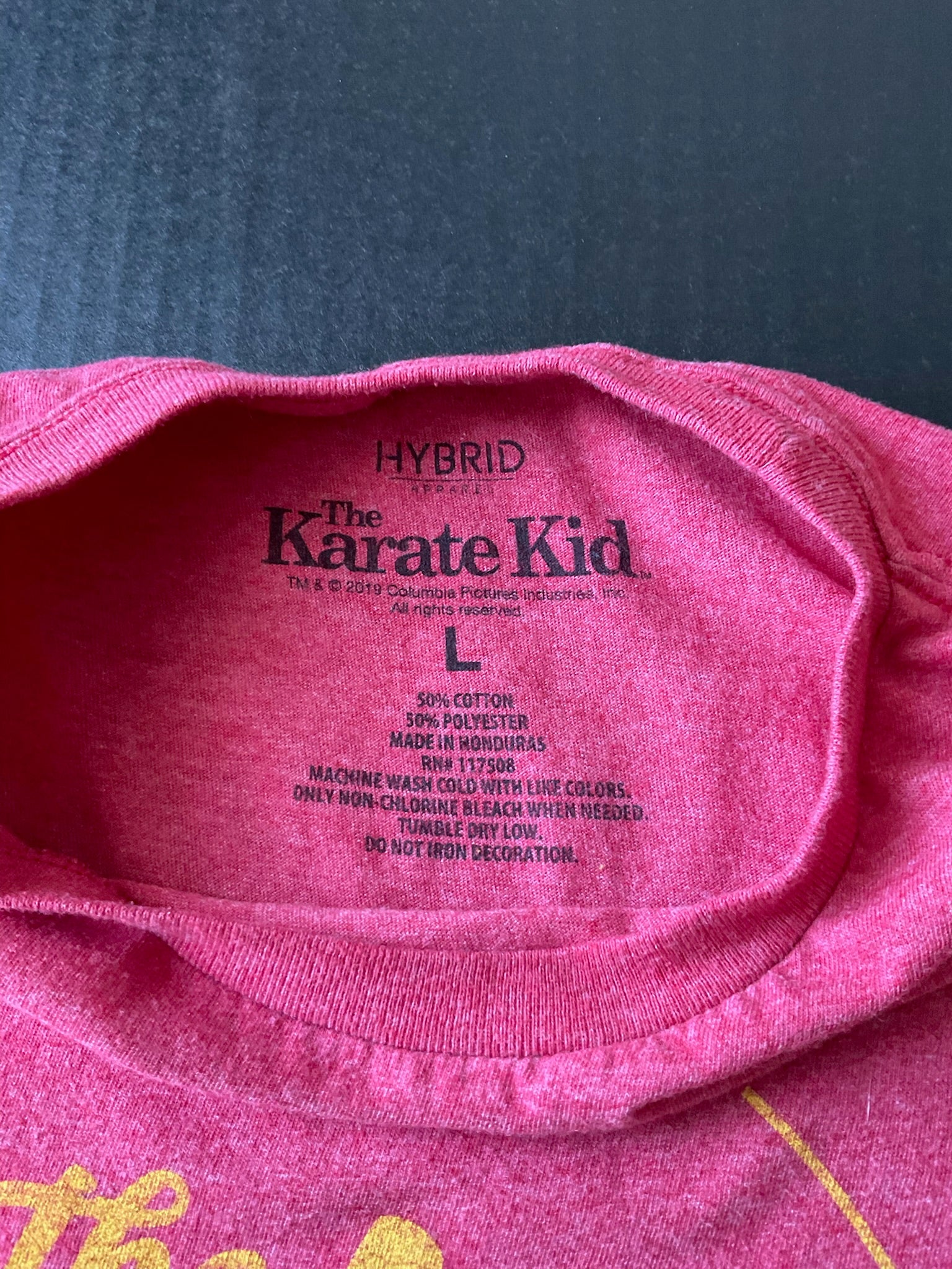 The Karate Kid Red Cobra Kai T-Shirt (Size Large)
