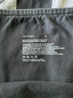 Women's Cotton Stretch Camisole Tank Top Black (Size Large)