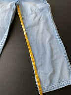 KanCan Women's Estilo Button Fly Jeans in Light Blue (Size 5)