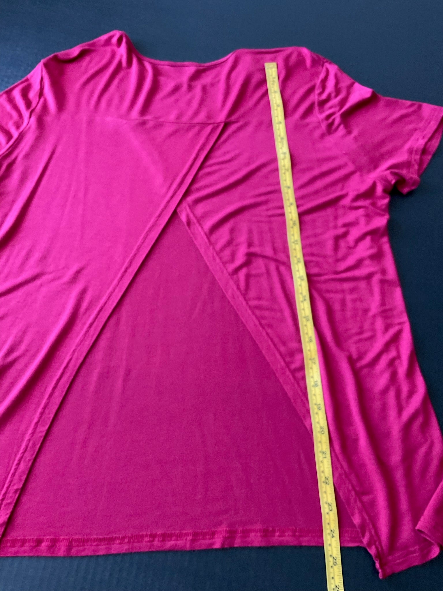 Shein Women's Short Sleeve Red Shirt. Size 0 X Large