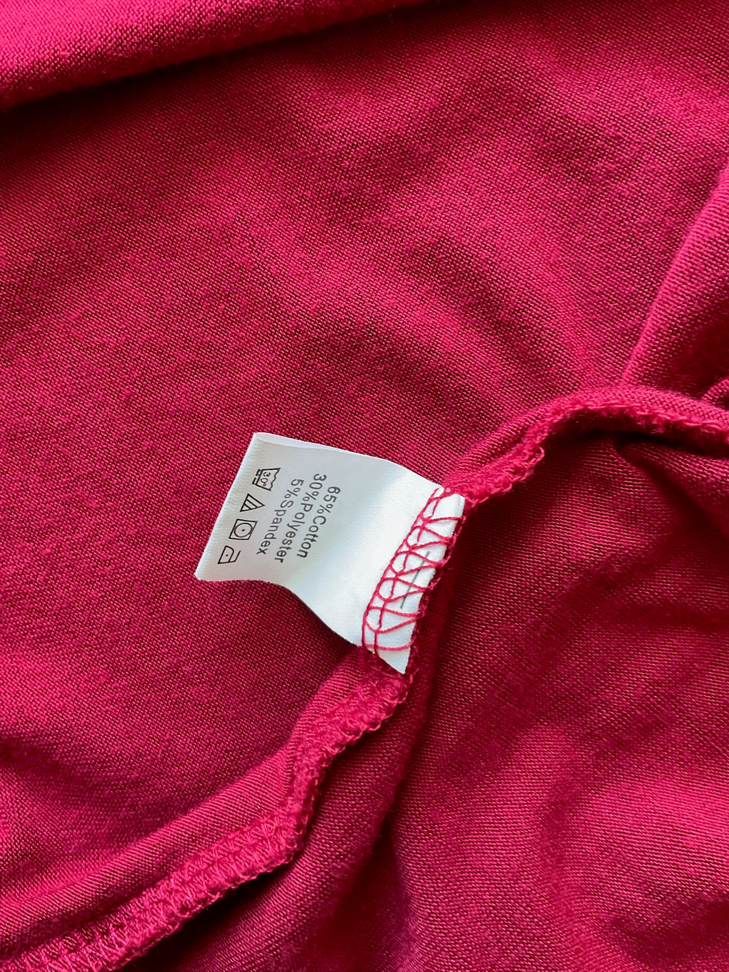 Shein Women's Short Sleeve Red Shirt. Size 0 X Large