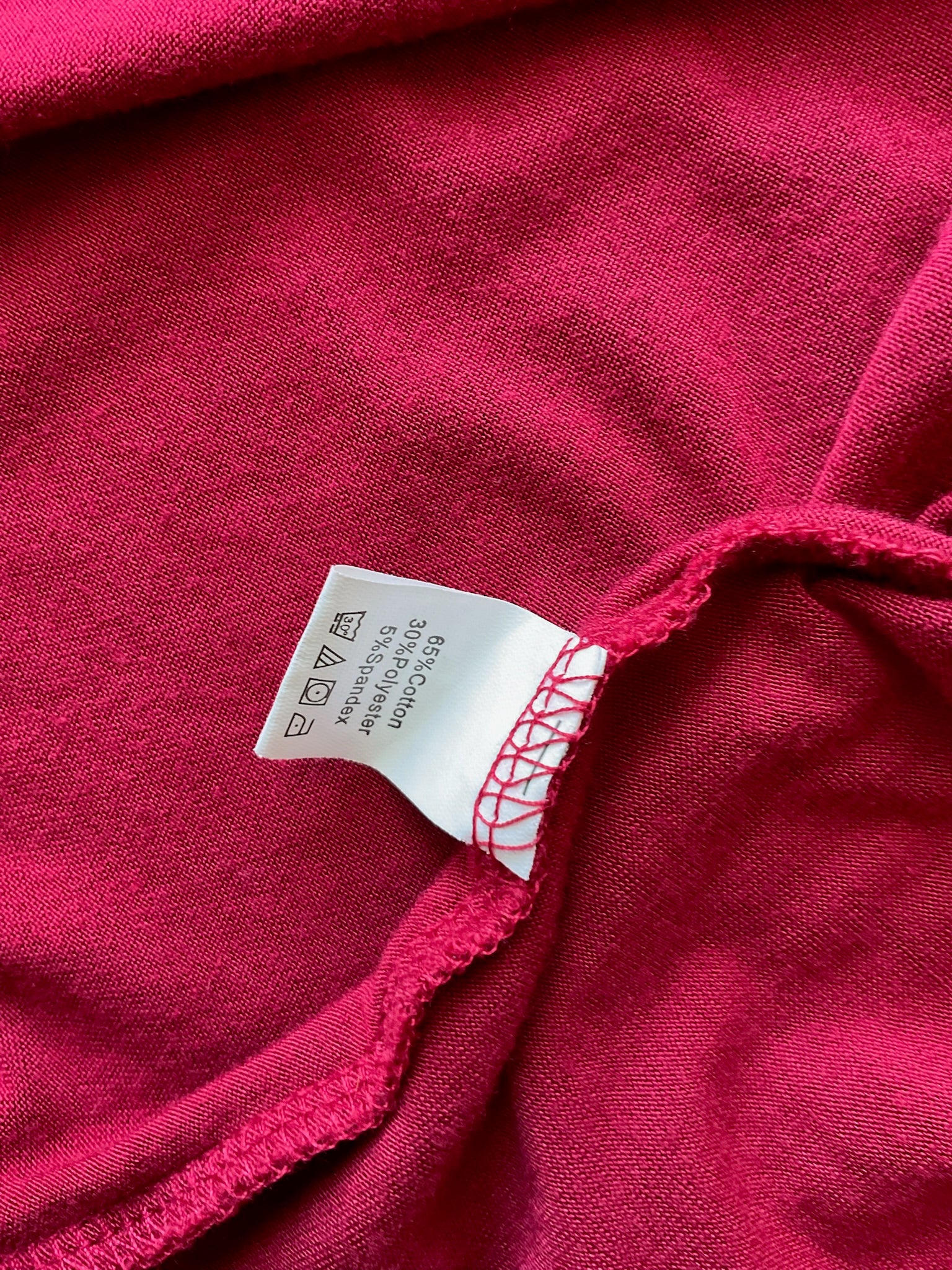 Shein Women's Short Sleeve Red Shirt. Size 0 X Large
