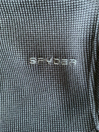 Spyder Women's Full Zip Lightweight Activewear Jacket In Black &  Gray Size L