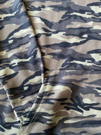 Michelle Mae Women's Camo Stripe Double Hood  Pullover  X-Large