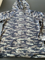 Michelle Mae Women's Camo Stripe Double Hood  Pullover  X-Large