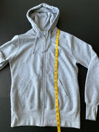 Women's "Oregon Girl" Gray Zip Hoodie. Size Medium