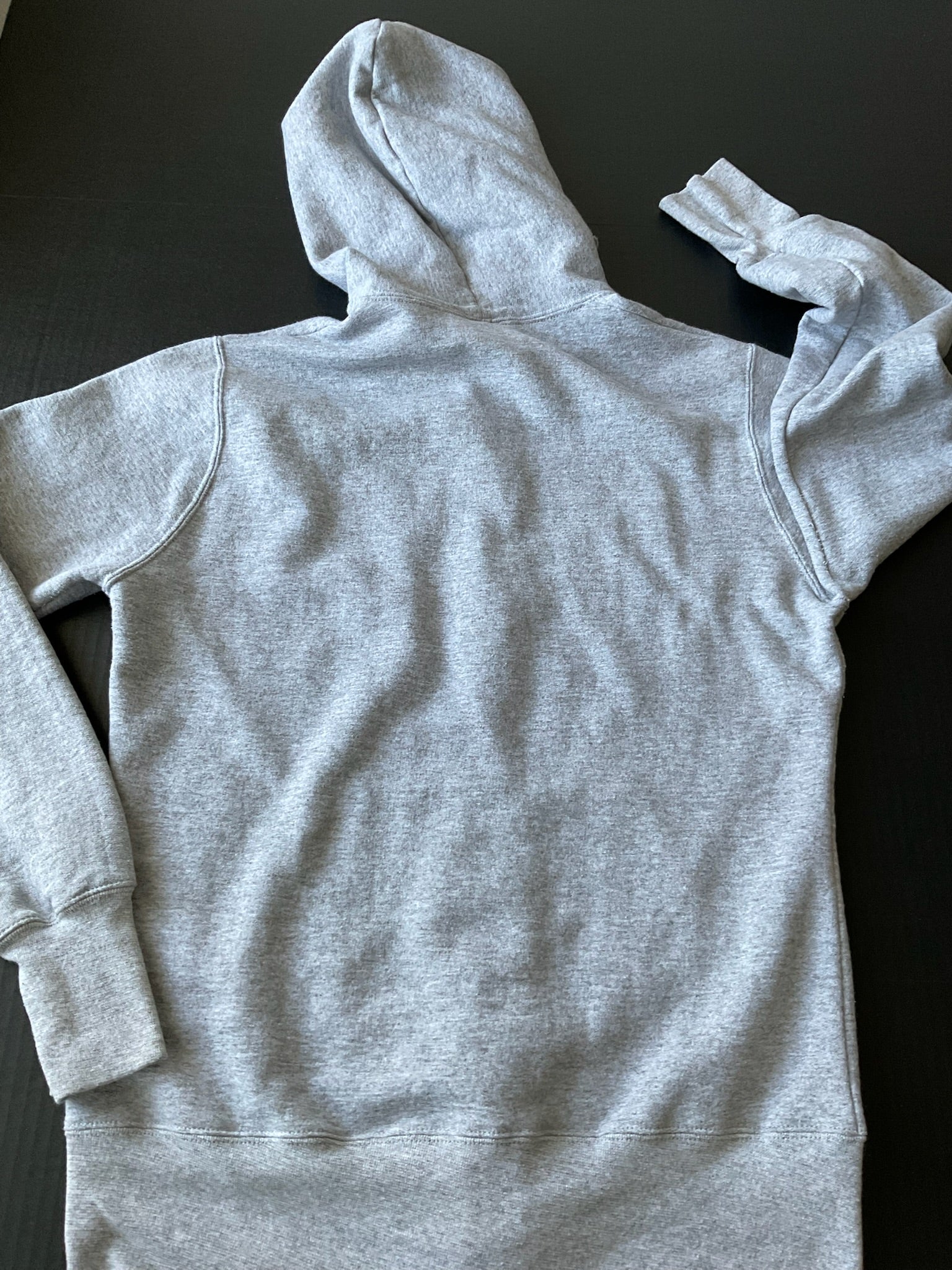 Women's "Oregon Girl" Gray Zip Hoodie. Size Medium