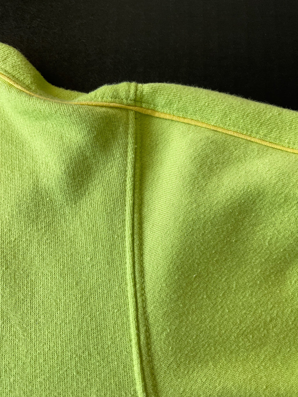 Sanrio Badtz-Maru Long Sleeve Neon Green Printed Sweatshirt. Size Large