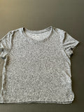American Eagle Short Sleeve Soft and Sexy T Shirt in Gray. Size Medium