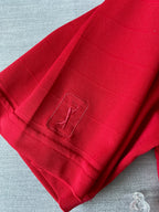 Champion Tour Men's short-sleeve polo in bold red (Size: X-Large)