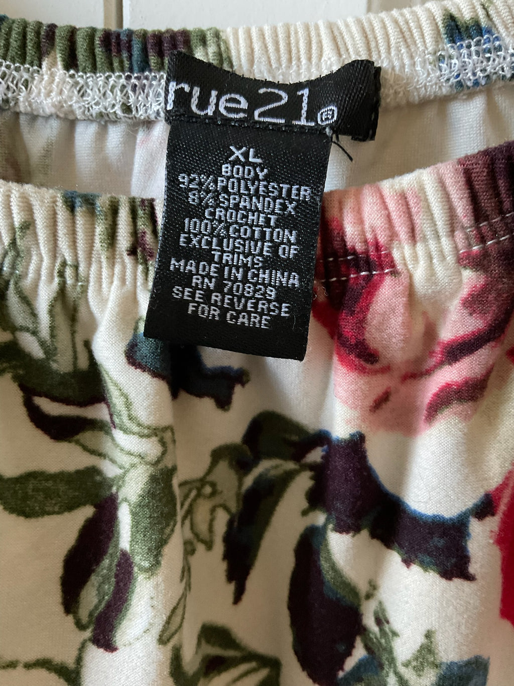 Rue21 Floral Ruffle Romper – Size XL