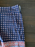 J.Crew Factory Blue Floral Chino City Fit Shorts - Size 6 (Spring 2017)