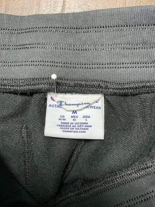 Champion Women's Campus French Terry Lounge Shorts - Black.  Size Medium