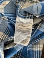 Gap Men's Lived-In Plaid Pearl Snap Button Up Shirt. Size M 