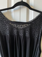 Signature Collection Black Tank Dress Large  