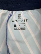 Nike Men's Striped Volley Swim Shorts - Blue, Red & White / Size Medium