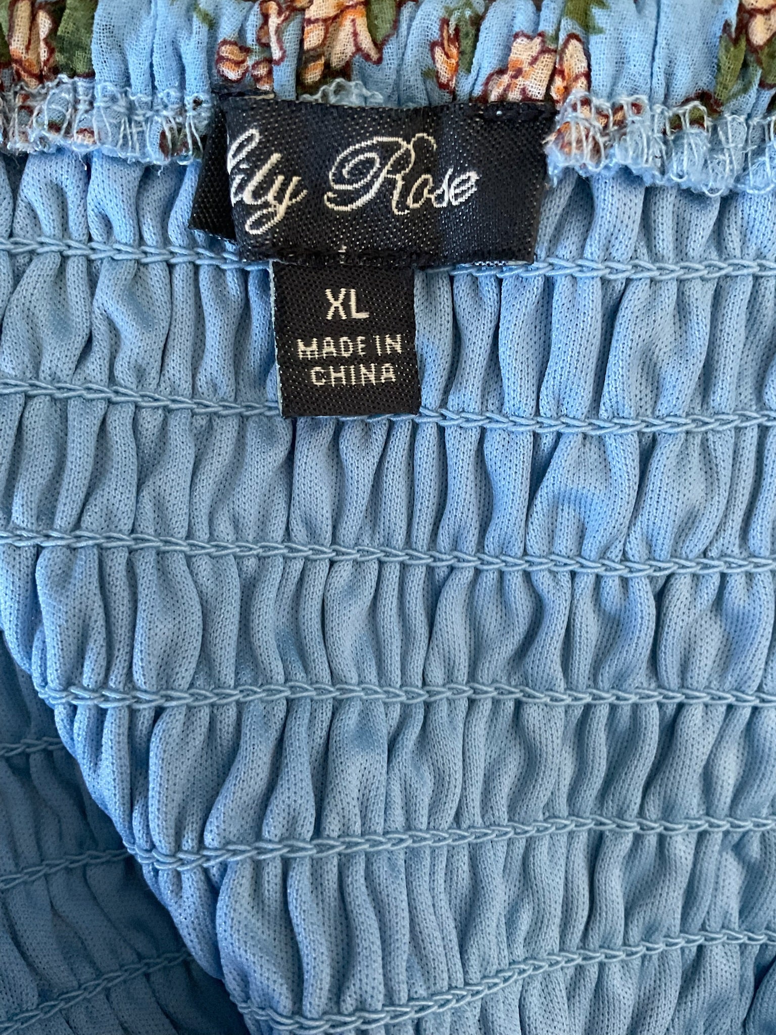 Lily Rose Boho Sundress Women's Size XL Dress  