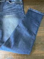 1822 Denim Women's Adrianna High Rise Skinny Jeans - Dark Wash - Size 14