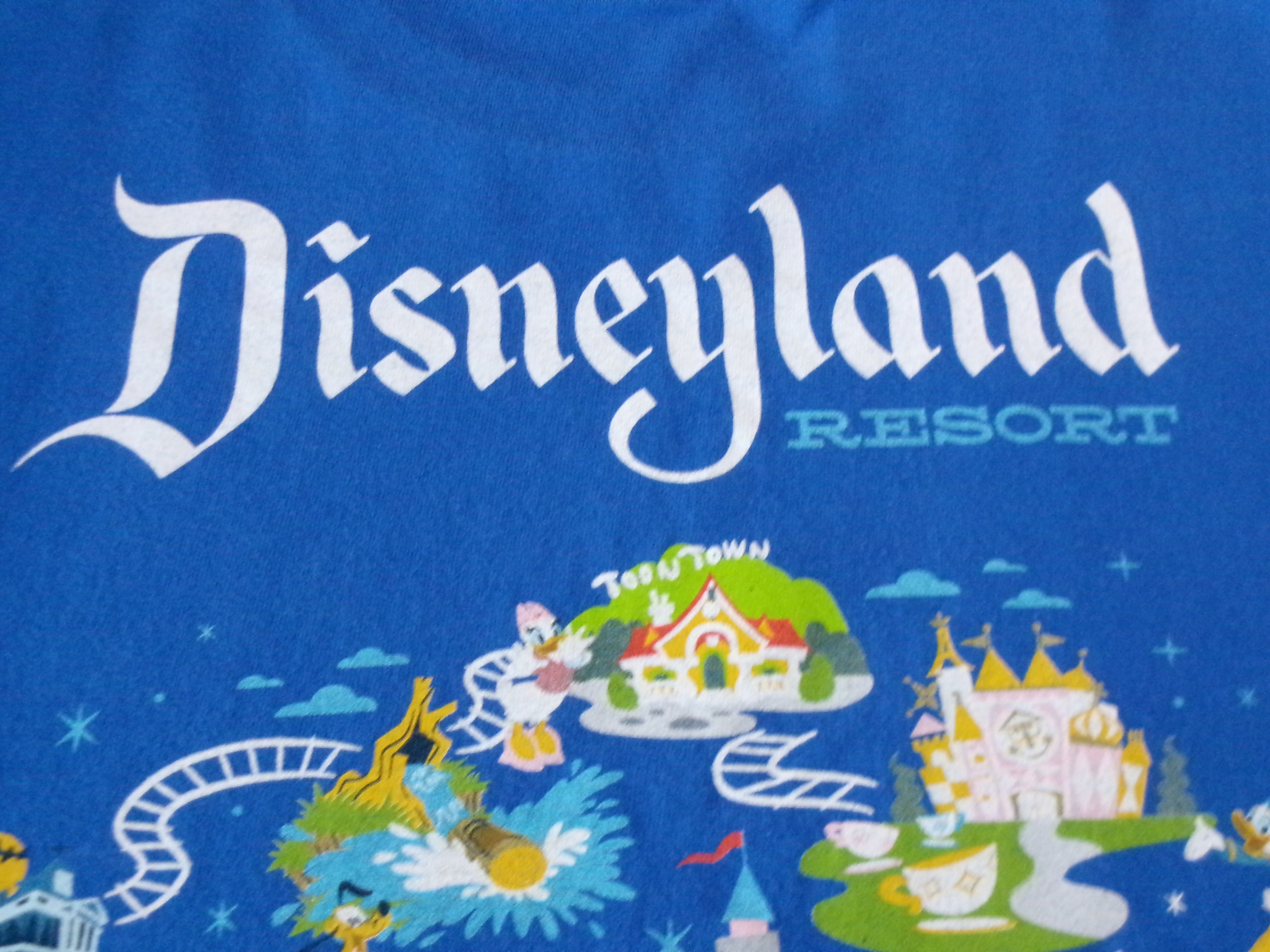  Funko Disney 65th Anniversary Unisex Blue Long Sleeve Crew Neck Shirt - Large 