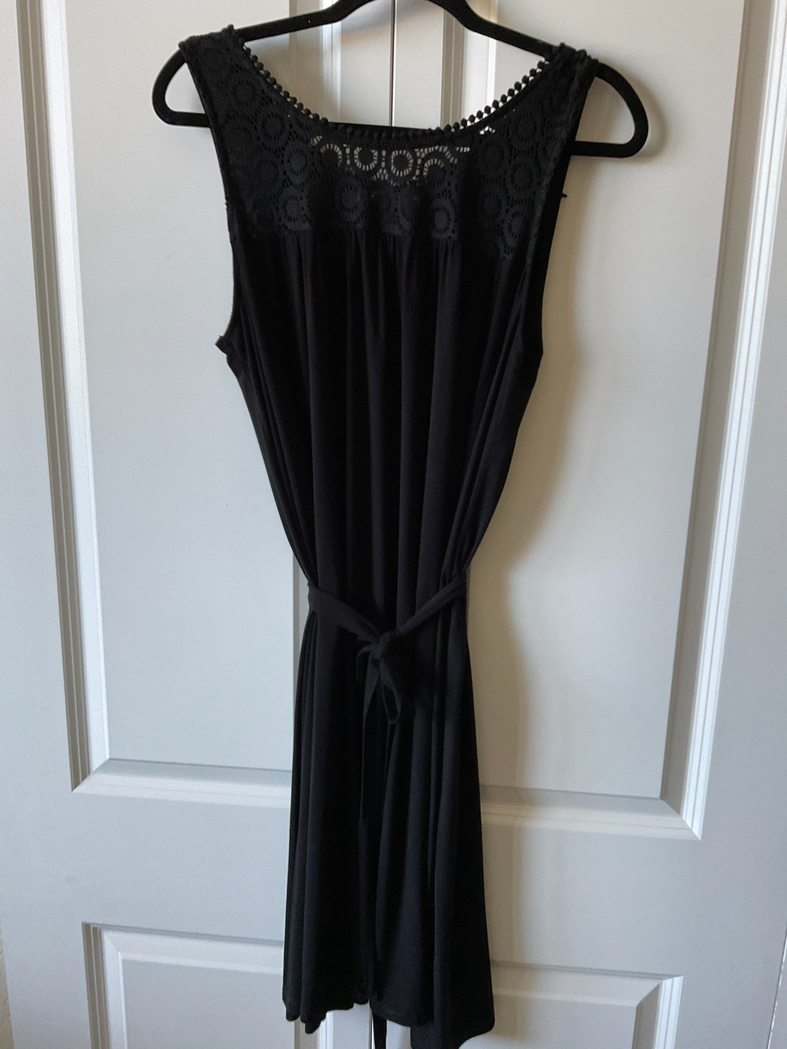 Signature Collection Black Tank Dress Large  