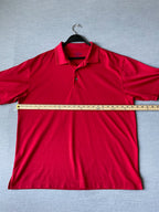 Champion Tour Men's short-sleeve polo in bold red (Size: X-Large)