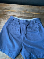 Liz Claiborne Women's Nicole Tailored Casual Blue Shorts Size 14