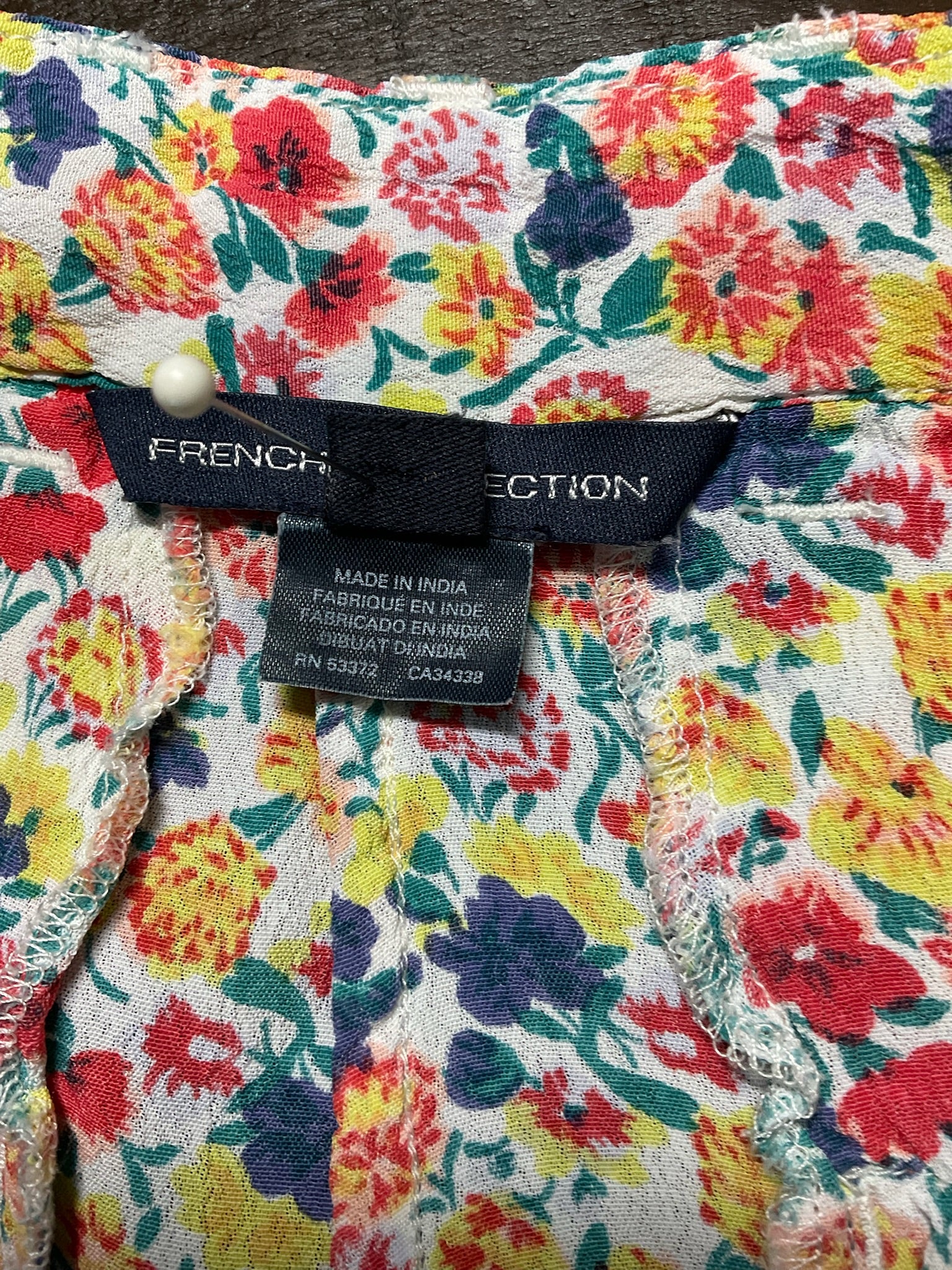 French Connection Women's Floral Print Drape Shorts -  Size 6