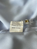 Shein Women's Soft Blue Belted Dress. Size Large 