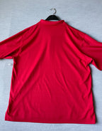 Champion Tour Men's short-sleeve polo in bold red (Size: X-Large)