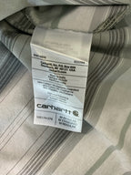 Carhartt Men’s Rugged Flex Relax Fit Lightweight Plaid Shirt - Gray. Medium)